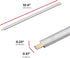 10in. 3 Pack, 825 2700K 44418 UltraPro Linkable LED Bright Strips, Lumens, Warm White Light, Low Voltage, Under Cabinet