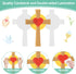 Christian Jesus Bulletin Board Decoration Set, Religious Cross Bible Borders and Inspirational Cutouts