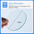 Watch Glass Beaker Cover Set, 10PCS 70mm High Temperature Resistant Lids for Scientific Laboratory Equipment