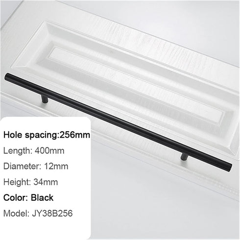 XINHUIPART 256mm) Cabinet Drawer Handle Large Handle Modern Minimalist Kitchen Furniture Cabinet Drawer Handle Gold