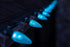 Set of 25 Teal C9 Christmas Lights, Faceted C9 LED Bulbs for Indoor & Outdoor Use, Durable Replacement C9 Lights