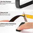 Yotache Weather Stripping Door Seal Strip 1/2" x 1/4", 2 Rolls x 13Ft, 26Ft Total Adhesive Foam Tape