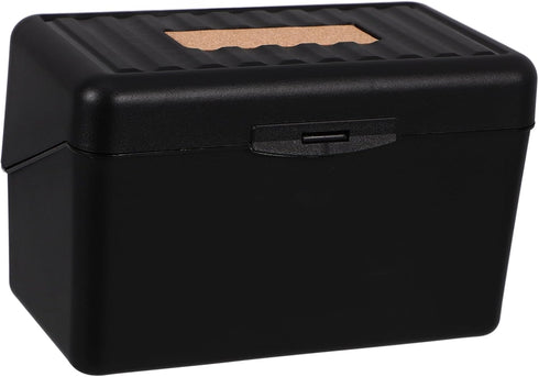 5pcs VILLCASE Portable Index Card Holder and Organizer Box for Business Cards Flashcards and Office Supplies Compact