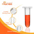 2.0ml Microcentrifuge Tubes, Disposable Polypropylene Lab Test Tube, Clear Plastic Graduated Eppendorf, Pack of 500Pcs