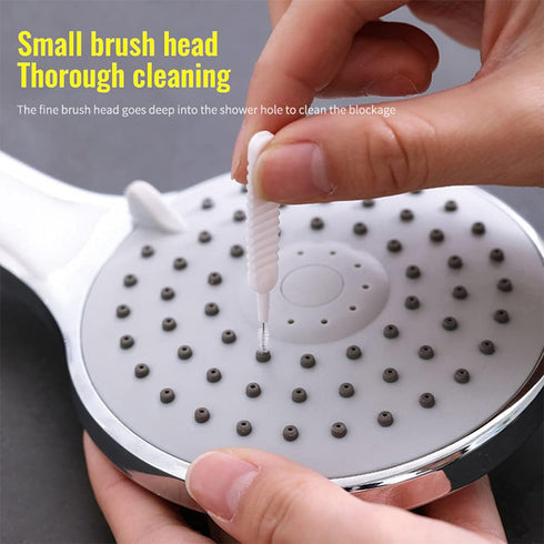 ELANE 30 Pcs Shower Head Cleaning Brush, Tiny Crevice Brush for Anti-Clogging Cleaning