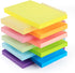 Large Sticky Notes 1000 Sheets, 3 x 5'' Self-Stick Pads, 10 Pack, Bright Colorful Memo Pads for Home, Office, School