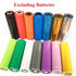 Othmro 16.4Ft Battery Heat Shrink Tubings Kit, 0.91inch Flattening Width Insulation PVC Tubes