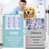 24 Pack Plastic 30ml Syringes with Cap, Sterile Syringe Individually Packaged for Labs, Liquid Measuring, Feeding Pets, Oil or Glue Applicator