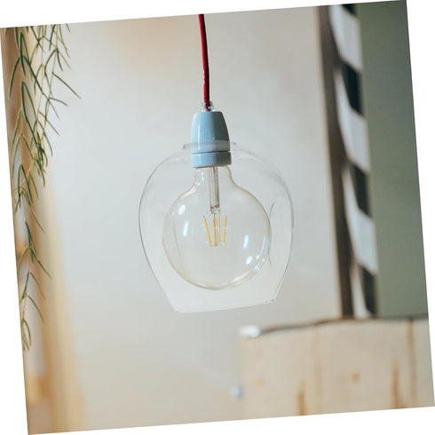 1pc Uonlytech Delicate Practical Glass Lampshade for Chandelier Table and Floor Lamps Lamp Cover Creates Warm