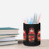 Generic Russian Nesting Dolls Round Pencil Holder Desktop Pen Cup Makeup Brush Organizer for Office Home