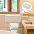 NOLITOY Wall-Mounted Toilet Holder with Garbage Bag Storage Bathroom Organizer for Small Spaces Multipurpose Tissue