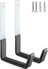 Heavy Duty Steel Hooks, Garage Storage Utility Organizer, Wall Mount Tool Hangers (2 Pack)