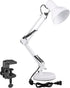 TORCHSTAR Metal Desk Lamp with Clamp, Swing Arm, Architect Adjustable Gooseneck Table