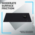 Logitech G 640 Large Cloth Gaming Mouse Pad, Optimized for Gaming Sensors, Moderate Surface Friction, Non-Slip Mouse