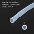 1m(3.3ft) 9mm(3/8") ID x 12mm(1/2") OD Silicone Tubing Clear Industrial Plastic Tubing Pure Silicone Hoses for Pump Siphoning Draining Irrigation Brewing