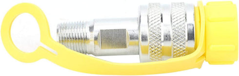 Fafeicy Hydraulic Coupler, Quick Connect Couplers, Zg3/8 Thread, Male and Female Coupling Set