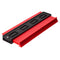 LUTER 10 Inch Plastic Contour Gauge | Profile Gauge Measure Ruler for Precise Tiling and Wood Marking (Red)