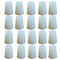 Solid Silicone Stopper, Size #000, Pack of 20