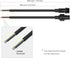 BTF-LIGHTING 5 Pin Electrical Connector 22AWG IP65 Male Female Connector 7.87in/20cm Extension Cable for LED Strip