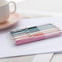 Linbsunne 12 pcs Ballpoint Pens with Medium Point 1mm Black Ink - Retractable Work Pen with Super Soft Grip for Men