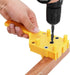 Woodworking Dowel Jig, Self-Centering Handheld Dowel Jig with Drill Guide for 6/8/10mm Drill Bits