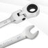 B4B BANG 4 BUCK 3/4 Wrench: Flex-Head Ratcheting Combination Wrench, Industrial Grade 72 Teeth