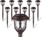 EXCMARK 10 Pack Solar Lights Outdoor Decorative Garden Yard Lights for Pathway
