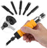 Electric Woodworking Carving Chisel Engraving Knife Tool Accessories for Carpenter and Graver 5 Blades and 1 Wrench (Drive Unit Needed)
