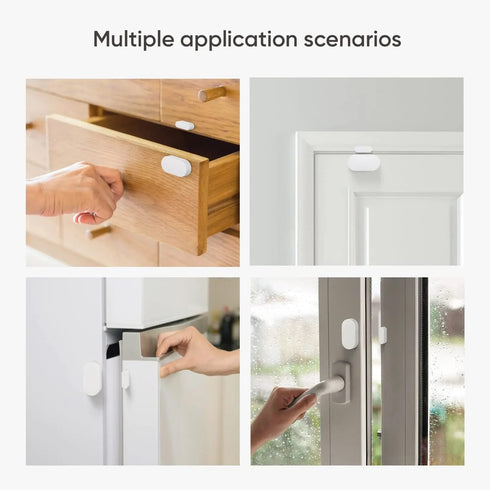 JCHENG Door Window Sensor for TUYA Zigbee Gateway - Remote Monitoring, Extended Battery Life, App Control, Smart Home