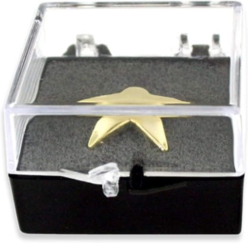 PinMart Clear Plastic Black Gift Box Set, 10 Made in USA Small Jewelry Boxes with Foam