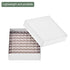 YOKIVE 2 Pcs Freezer Tube Box, Waterproof Cardboard Holder for 1.5/1.8/2ml Centrifuge Tube (100 Places)