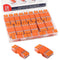 JINHconnect 18pcs Lever Wire Connectors, 2/3 Ports Electrical Splicing Compact Nuts Connectors Kit