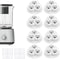 Zelphvt 8 Pack Appliance Sliders Countertop Small Appliance Casters Furniture Sliders Rollers for