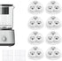 Zelphvt 8 Pack Appliance Sliders Countertop Small Appliance Casters Furniture Sliders Rollers for