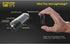 Nitecore Tube v2.0 Keychain Flashlight 55 Lumen USB Rechargeable Ultra Lightweight Compact