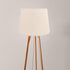 Outanaya Adjustable Lamp Shade for Floor and Pendant Lamps Decorative Linen Cover with Minimalist Style Lightweight