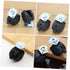 8pcs 1.5 Inch Gadpiparty Nylon Caster Wheels Brake Replacement Casters for Office Chairs Furniture Rolling and Cart