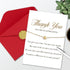 LiuuLi Thank You Card with Envelope for Women Her, Appreciation Gift for Teacher Workers Employees Coach