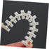 12-Position 10a Luxshiny Terminal Barrier Strip Wire Terminals Connectors High-Toughness Plastic Brass Firmware