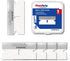 5-Pack Ceramic Single-Edge Razor Blades, Replacement Blades for Razor Blade Scraper Tool,