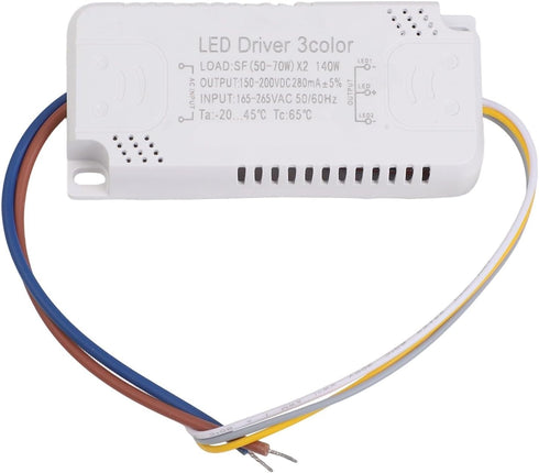 LED Driver for 3-Color Lighting Non-Isolating Transformer Replacement, 3-Channel Smart Lighting POWERs