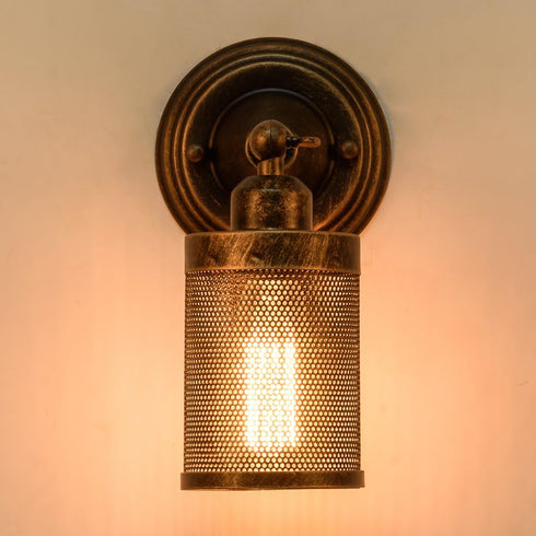 1-Light, Bulb) Wall Sconce Industrial Vintage MOONKIST Rustic Fixtures Edison Style Wall Light LED Retro Metal Single