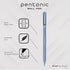 Pentonic Ballpoint Pens, 15 Count, Gray, Blue & Pink Barrels, Black, Blue & Red Ink, 0.7 mm Fine Point, Smooth Writing For Note Taking (PEN13088)