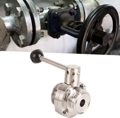 19mm 0.75in) Valve, Wide Application Stainless Steel Valve Quick Connecting for Dairy (OD /