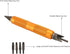 Double Ended Case Prep Multi Tool, Steel Sharpness Chamfer Deburring Tools, Chamfer Reloading Equipment Primer Pocket Cleaners Reamers for Removing Crimps