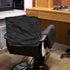 19.21X16.73X3.94 Inches Hemoton Salon Chair Backrest Protection Pad Cover Black Chair Back Protector for Barber Shop