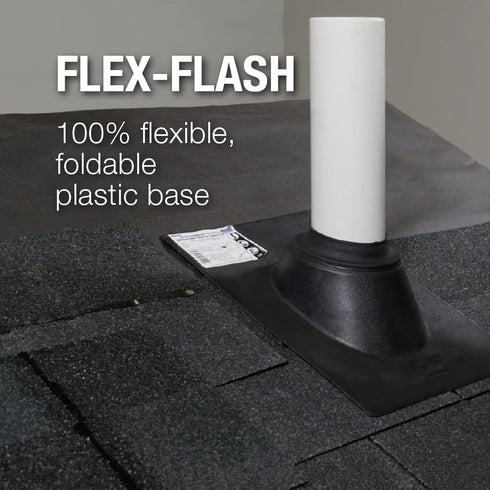 Oatey 14041 Foldable Plastic Flashing, 4 Inch Pipe Diameter
