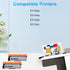 Dell E310 E310dw Toner Cartridge Replacement, Compatible for Dell E310dw E515dw E514dw E515dn Laser Printer (2 Black)