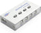 XMSJSIY USB 2.0 Sharing Switch Selector 4 in 1 Out Printer Sharer
