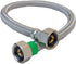 LASCO 10-0413 1/2-Inch Female Iron Pipe Flex Stainless Steel Braided Water Supply